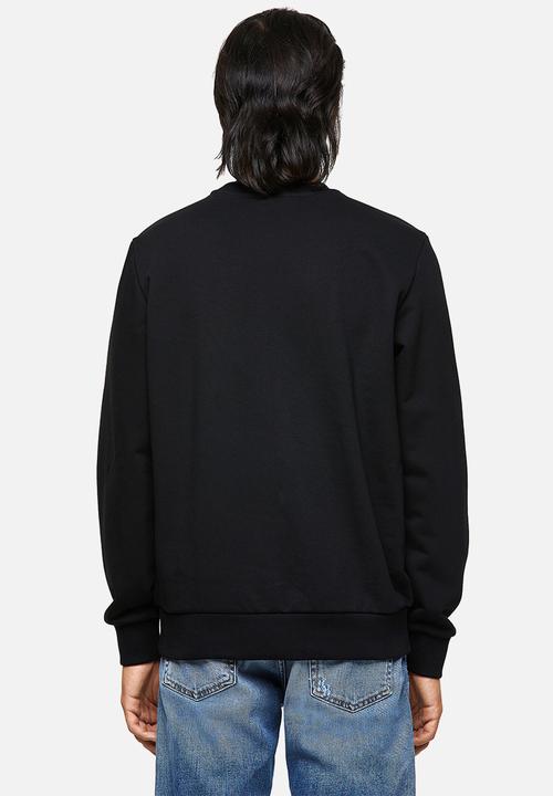 Diesel  - S-girk-k21 printed sweater - black