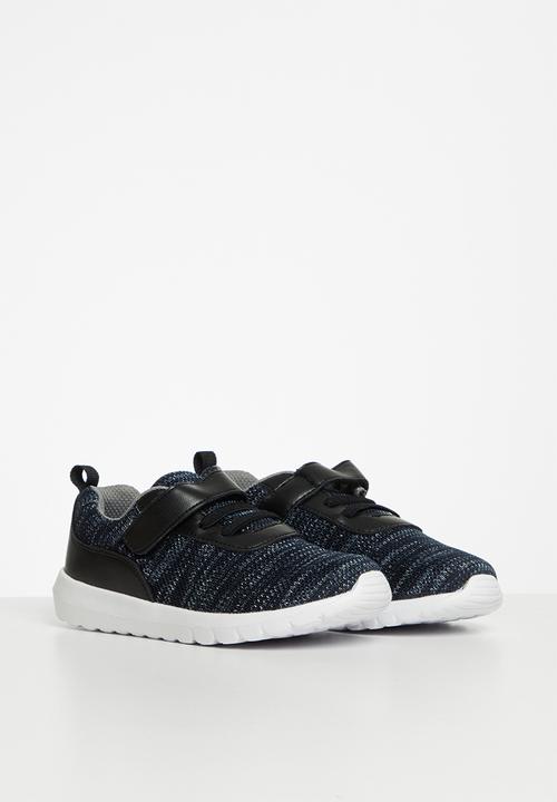 Pop Candy - Boys sneaker with velcro strap - navy