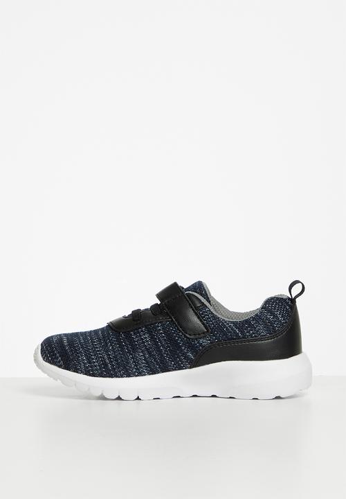 Pop Candy - Boys sneaker with velcro strap - navy