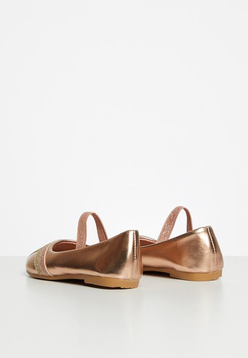 Pop Candy - Girls unicorn pump - rose gold