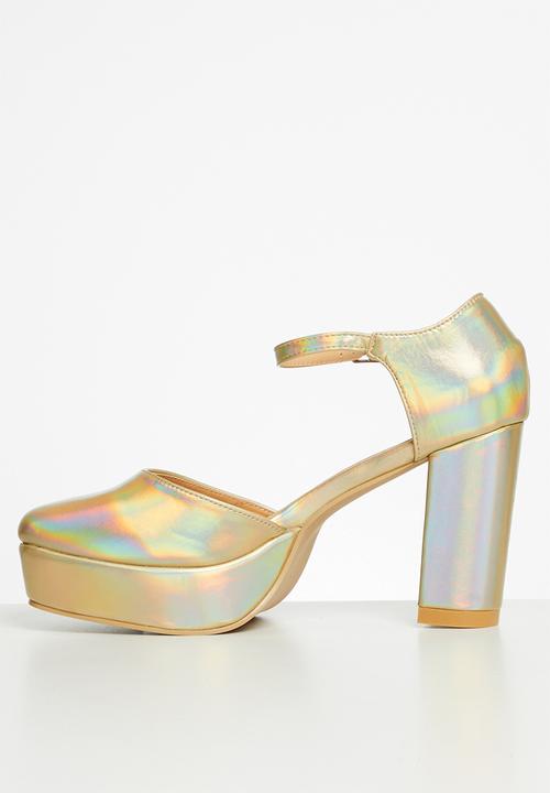 Superbalist - Kendra platform heel - gold