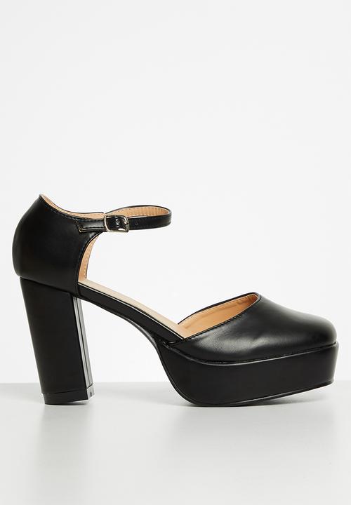 Superbalist - Kendra platform heel - black