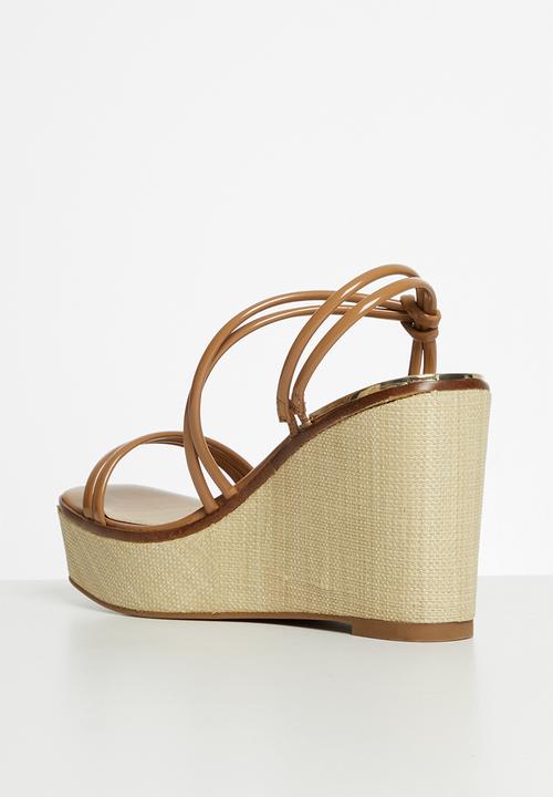 ALDO - Eldin wedge heel - dark beige