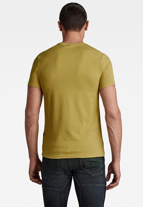 G-STAR - Slim base r t s\s - burnished gold