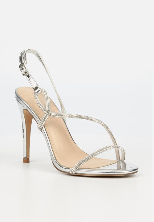 Miss Black - Jazz2 heel - silver
