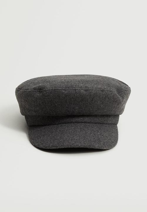 MANGO - Visor beret - grey