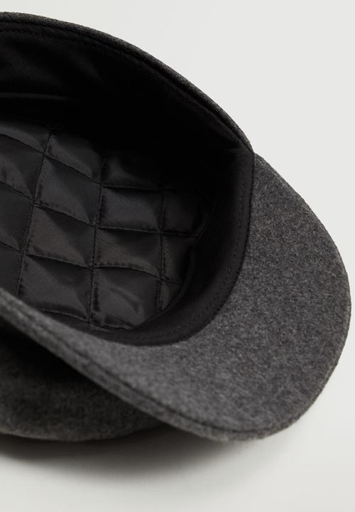 MANGO - Visor beret - grey
