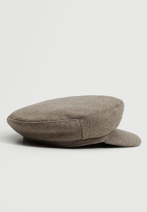 MANGO - Visor beret - grey