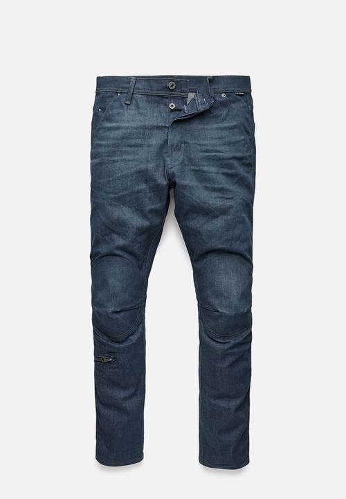 G-STAR - Pilot 3d slim - worn in leaden