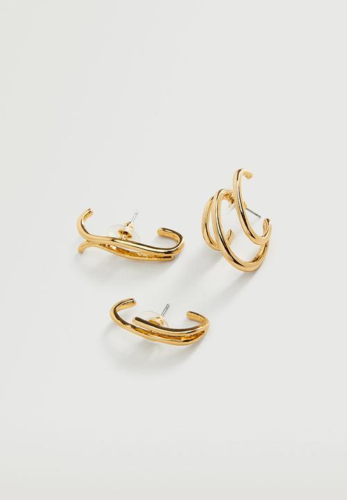 MANGO - Mixed earring set - gold