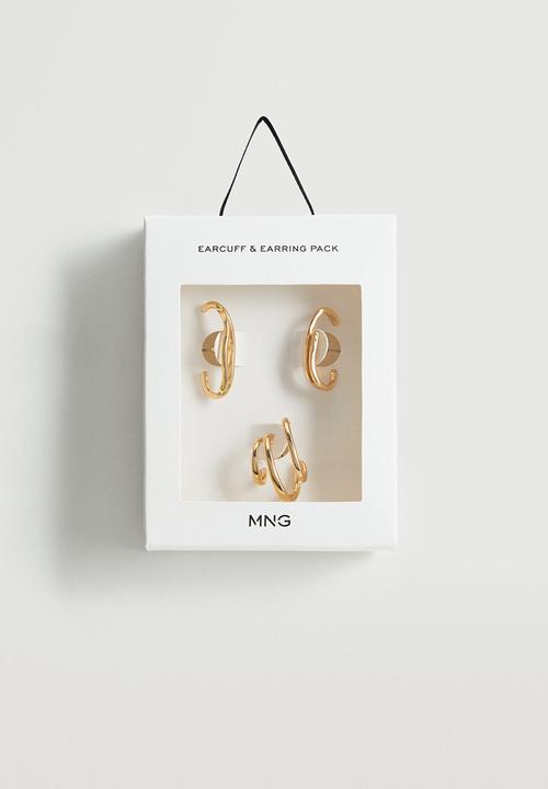 MANGO - Mixed earring set - gold