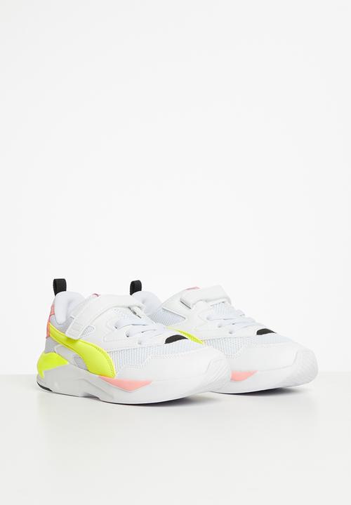 PUMA - X-ray lite ac ps - puma white-nrgy yellow-peony-puma black
