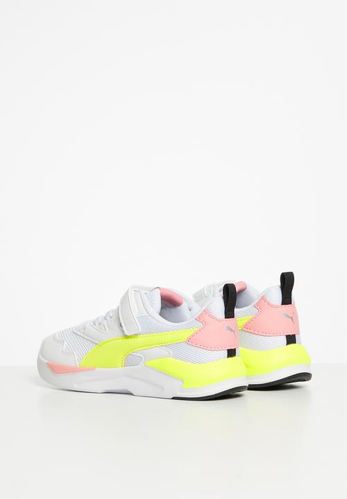 PUMA - X-ray lite ac ps - puma white-nrgy yellow-peony-puma black