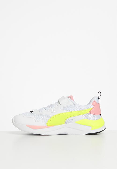 PUMA - X-ray lite ac ps - puma white-nrgy yellow-peony-puma black