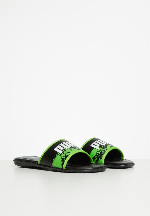 PUMA - Streetcat splash slide ps zadp - black