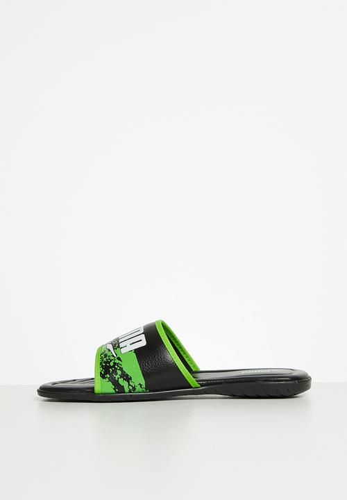 PUMA - Streetcat splash slide ps zadp - black