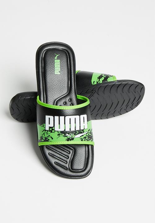 PUMA - Streetcat splash slide ps zadp - black