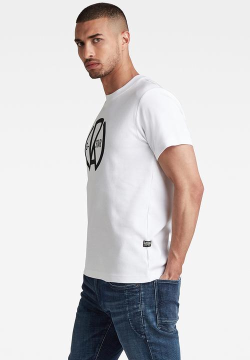 G-STAR - Circle graphic r t - white