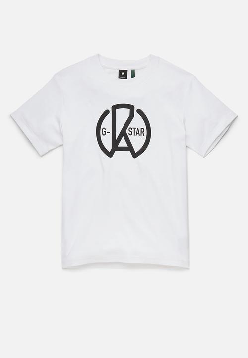 G-STAR - Circle graphic r t - white