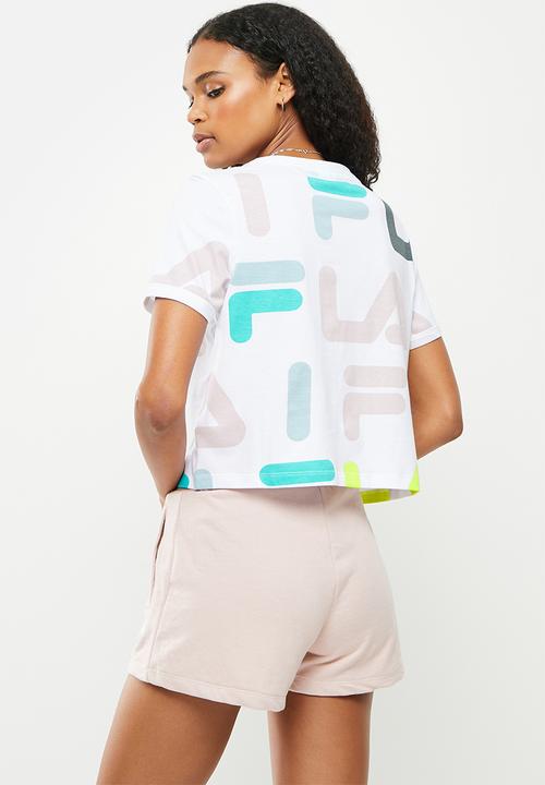 FILA - Athena crop top - white