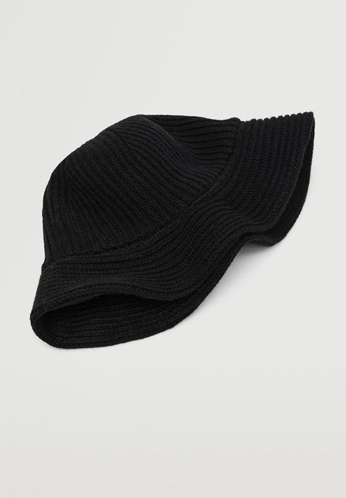 MANGO - Bucket hat - black