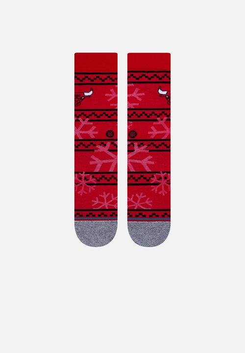 Stance Socks - Bulls frosted 2 socks - red