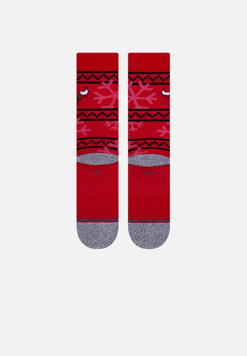 Stance Socks - Bulls frosted 2 socks - red