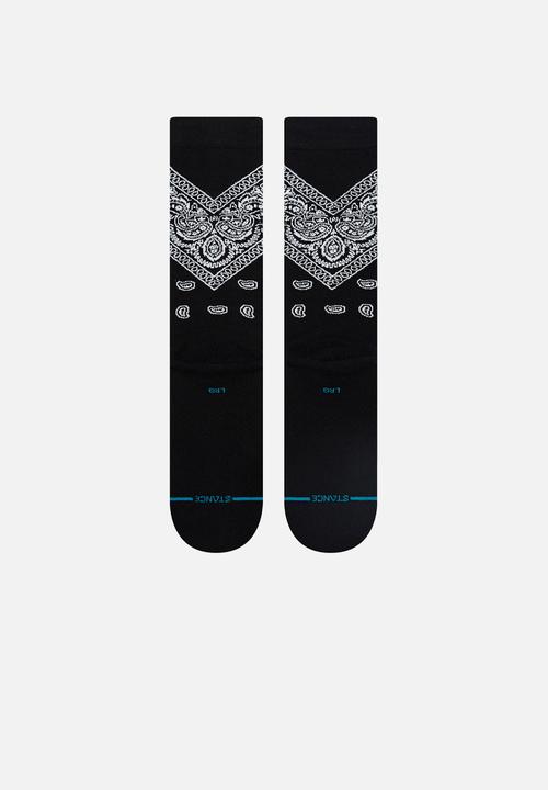 Stance Socks - El barrio socks - black