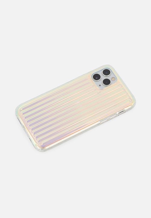 Cased. - Holographic phone case - blue