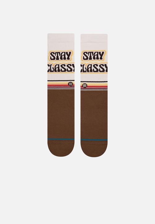 Stance Socks - Unique New York socks - ecru