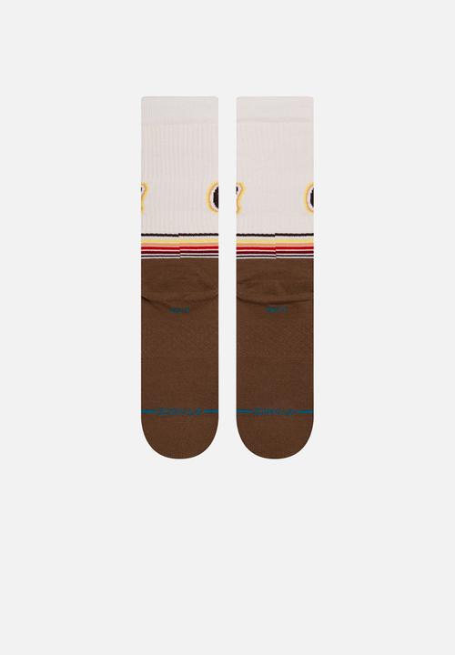 Stance Socks - Unique New York socks - ecru