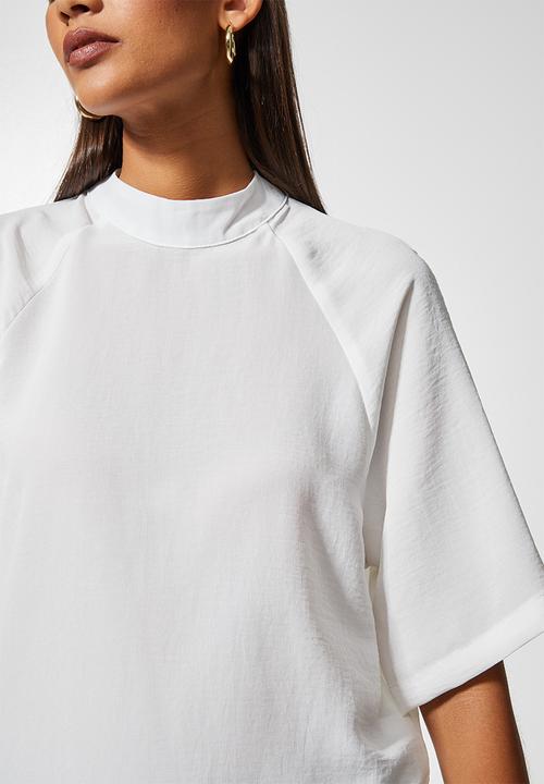 Superbalist - Raglan sleeve shell - white