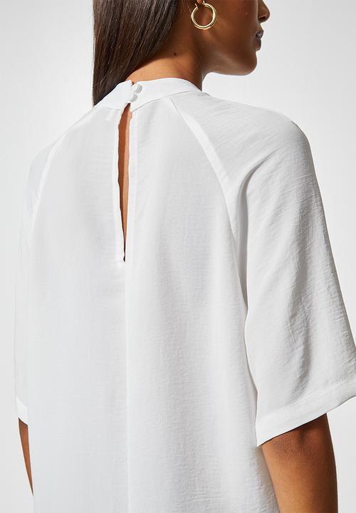 Superbalist - Raglan sleeve shell - white