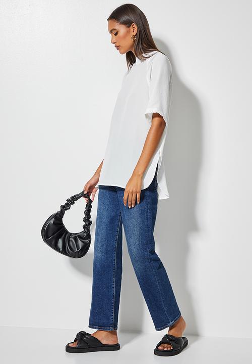 Superbalist - Raglan sleeve shell - white