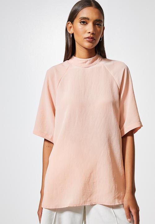 Superbalist - Raglan sleeve shell - pink
