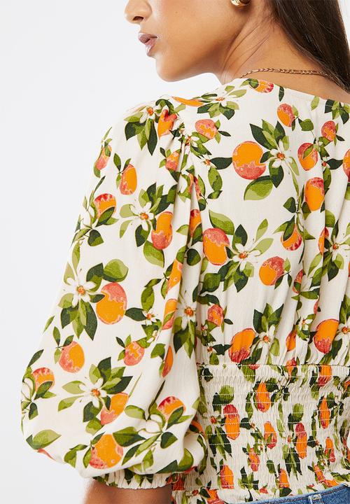Glamorous - Rustic top - multi 
