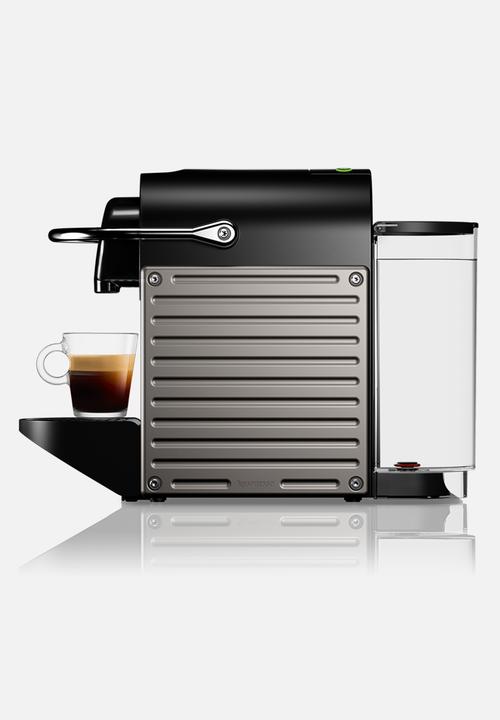Nespresso - Pixie coffee machin - electric titanium