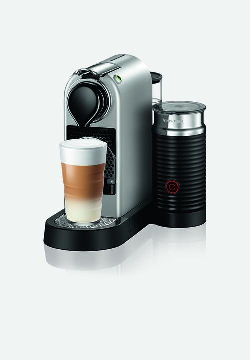 Nespresso - Citiz & milk coffee machine - silver