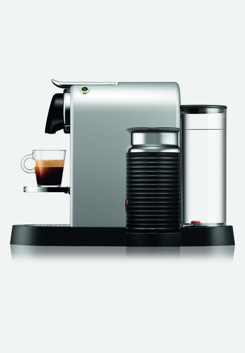 Nespresso - Citiz & milk coffee machine - silver