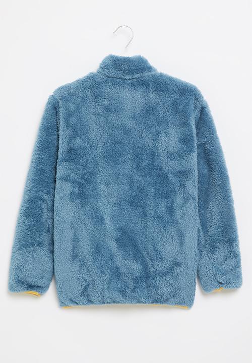 Pop Candy - Boys zip through jacket - blue