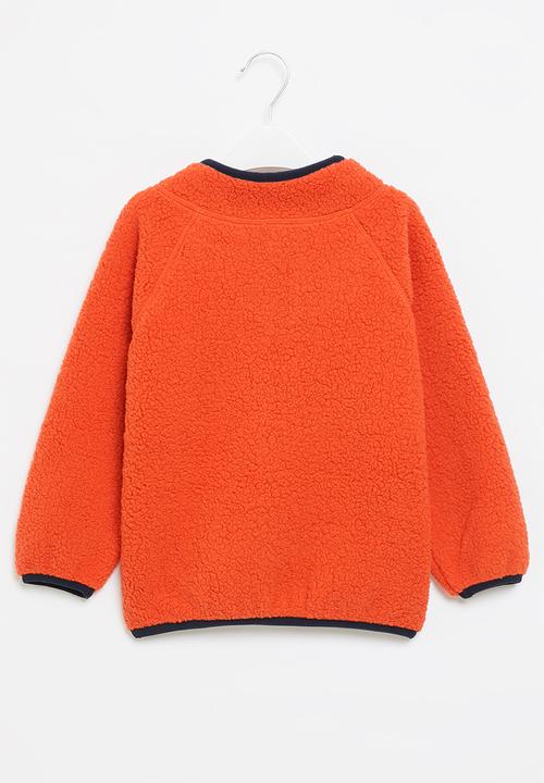 Pop Candy - Boys polar fleece jacket - orange