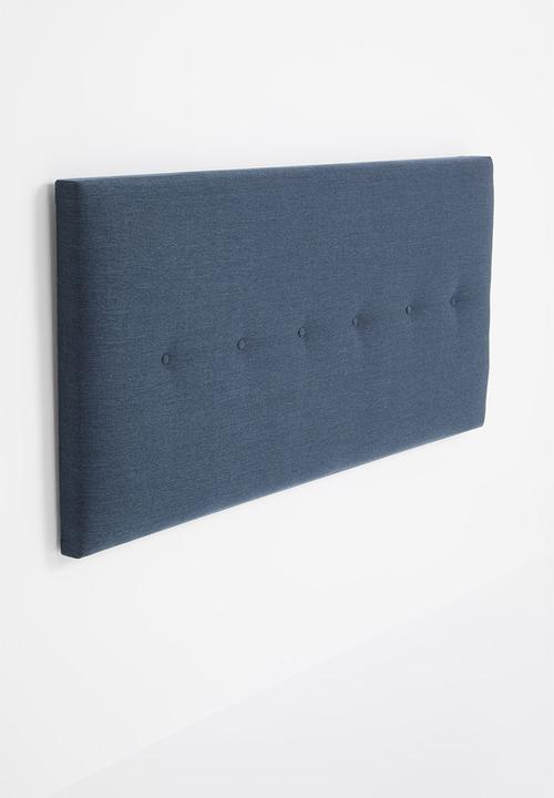 Sixth Floor - Copenhagen Surface button headboard - blue