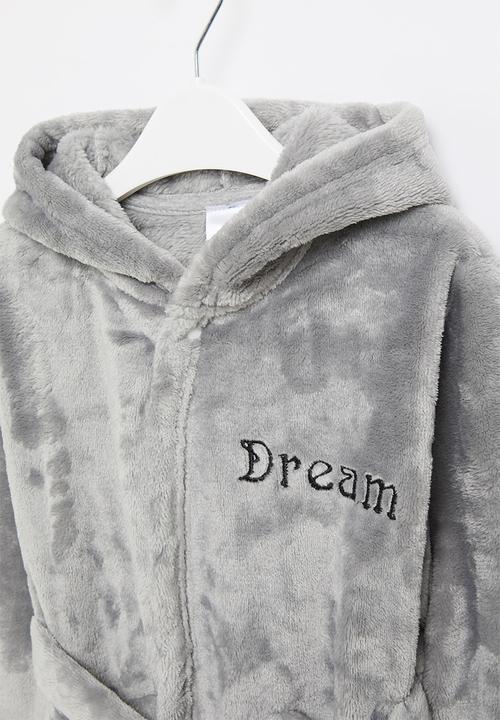 Pop Candy - Boys dream robe - grey