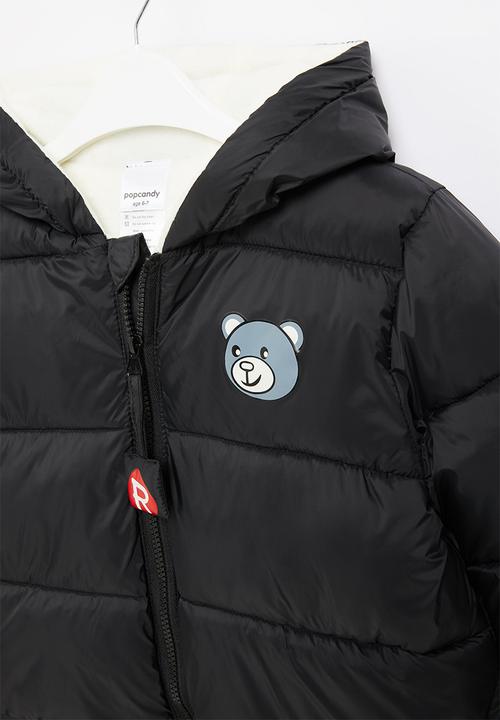 Pop Candy - Boys puffer - black