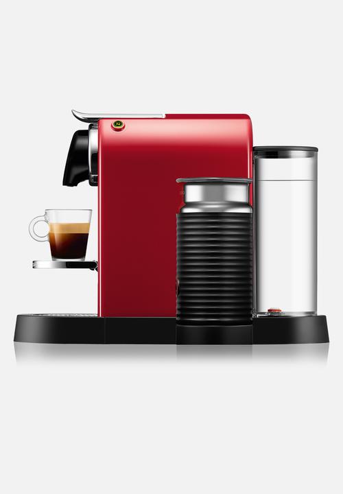 Nespresso - Citiz & milk coffee machine - cherry red