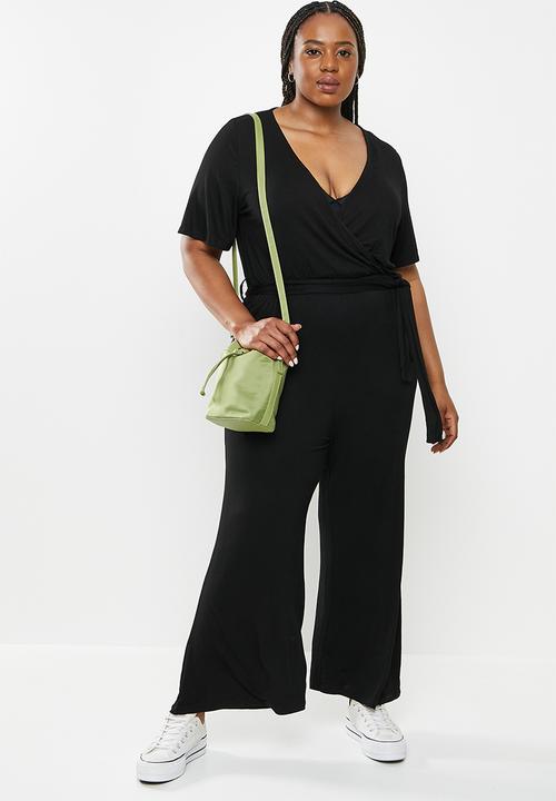Glamorous - Plus aurora jumpsuit - black