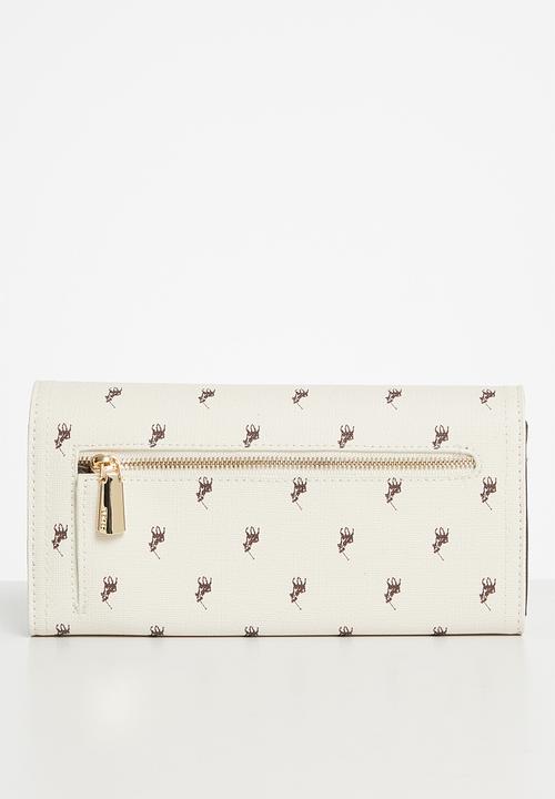 POLO - Polo canterbury trifold purse - cream