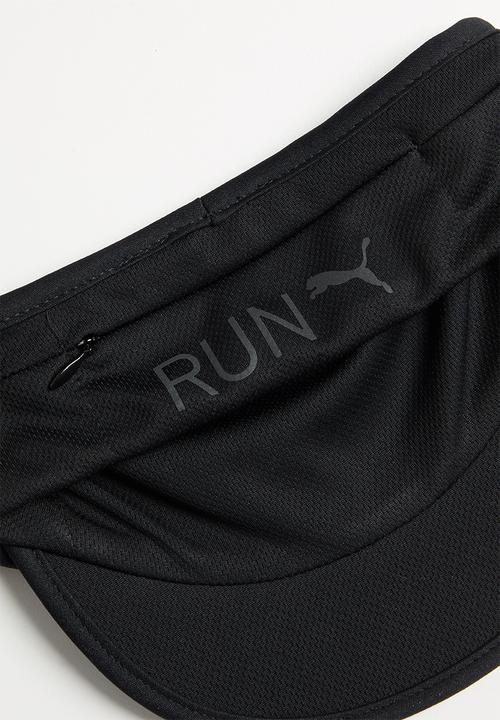 PUMA - Running visor headband - black