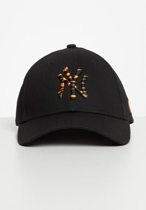 New Era - Wild camo 9forty - black/orange
