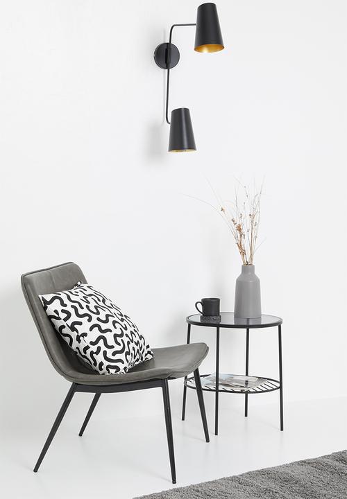Sixth Floor - Spider wall light - black